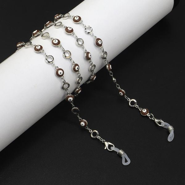 

2020 non slip metal glasses rope chain fashion simple luxury eyes beads handmade chain sunglasses holder accessories h jlltho