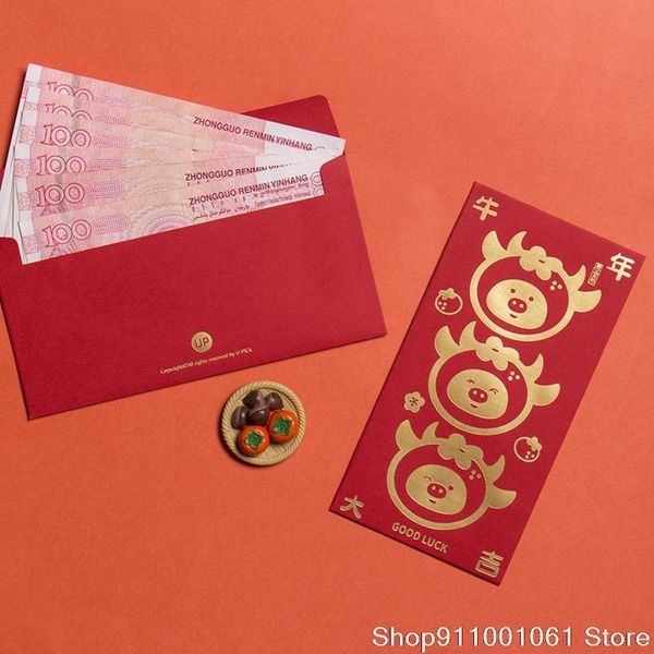 

chinese elements festive year of the ox red envelope gift money tree pattern red pocket for wedding r new year