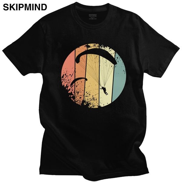 

vintage paragliding t shirt short sleeved parachute tshirt paramotor t shirt fashion paraglider tee gift sport hooded sweatshirt hoodie