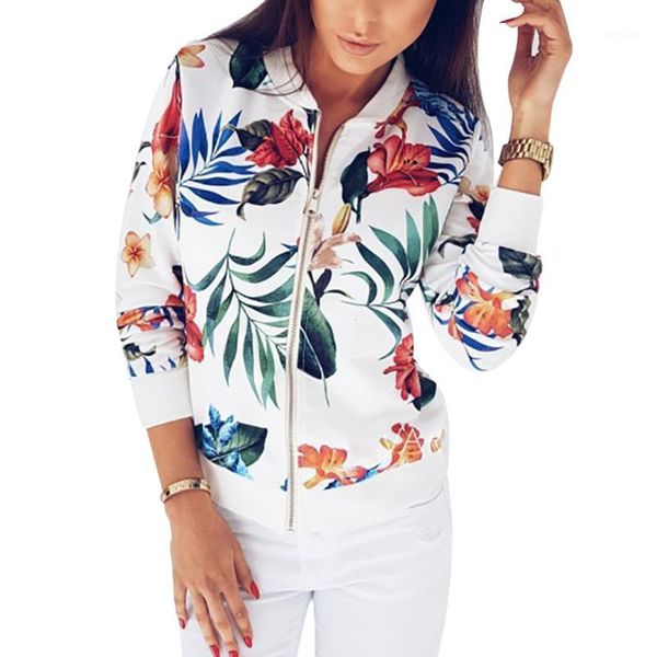 

bomber jacket women classic zipper coats flower print girl casual baseball sweatshirt fashion brand coat slim fit outerwear 5xl1, Black;brown