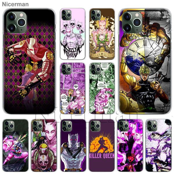 

rigid jojo killer queen animation shell for vip 11 pro max se 2020 x xr xs max 7 8 6 s plus