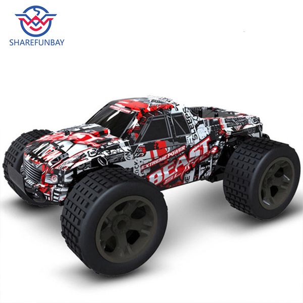 2. Rock Driving Big Remote Control Modell Geländewagen Spielzeug Wltoys RC Car Drift LJ200918