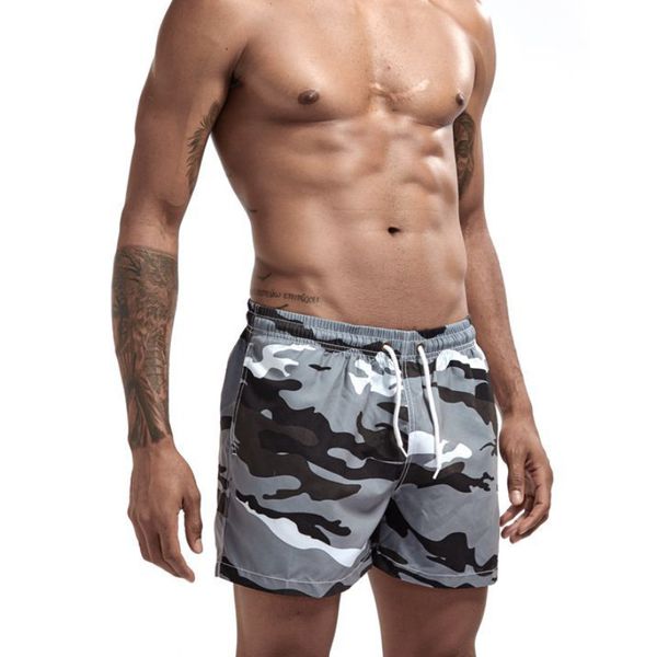 

3pieces/lot mens underwear boxers shorts camouflage print loose home casual comfortable homewear pants male ropa interior hombre, Black;white