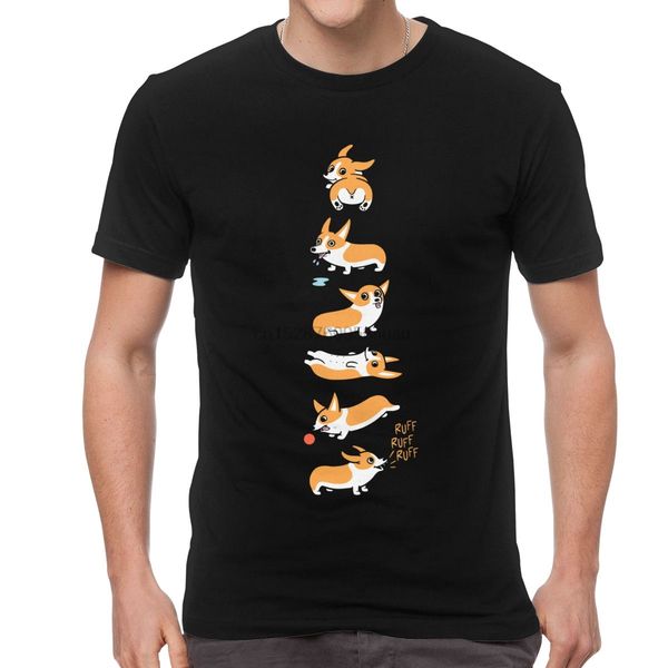 

funny corgi cuties short sleeved graphic pet dogs leisure gift idea comfortable summer printed sport hooded sweatshirt hoodie t shirt