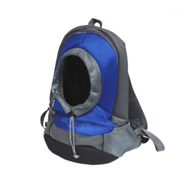 

outdoor pet dog carrier bag pet backpack portable travel bag head out cat dog front breathable mesh backpack1