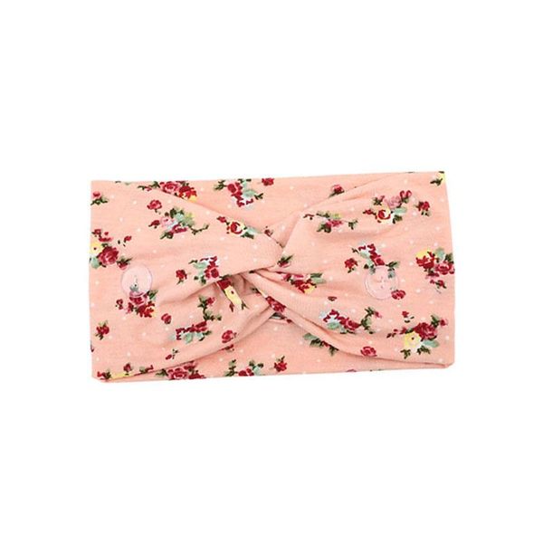

women wide stretch headband mask holder floral headband elegant quick-drying sweat button sports yoga hairband hair accessories q sqcunw