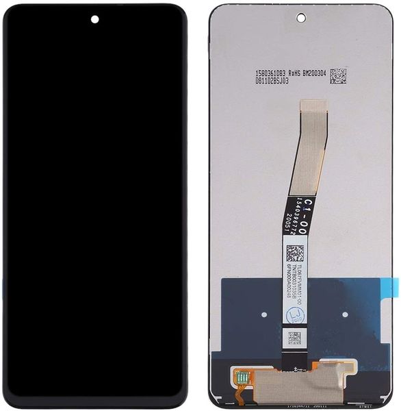 

lcd screen and digitizer full assembly for xiaomi redmi note 9s / redmi note 9 pro spare parts black