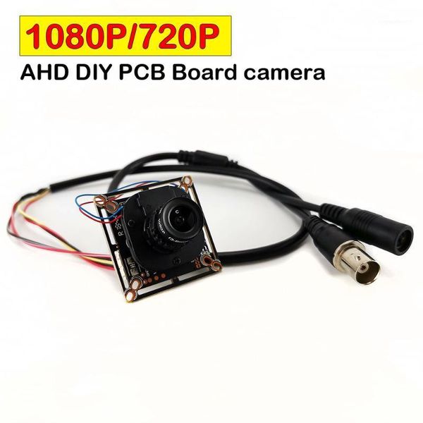 

mini cameras 1080p 720p ahd diy pcb board camera module cctv security with hd 3.6mm lens support for ir led 2mp 1mp ahd1