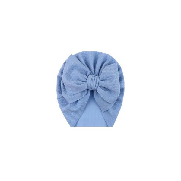 

baby cotton blends headband soft bowknot turban hair bands soft knit fabric pleated bow indian hat qylrzb, Yellow