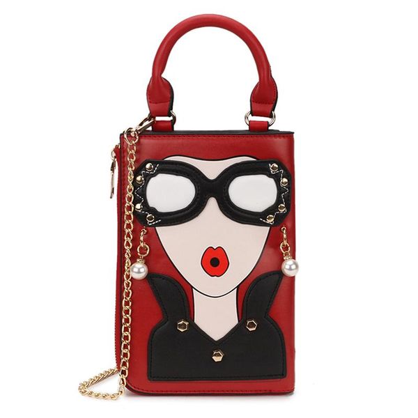 

new style woman fashion pattern earrings decorated female totes ladies shoulder bag crossbody messenger bag casual handbag