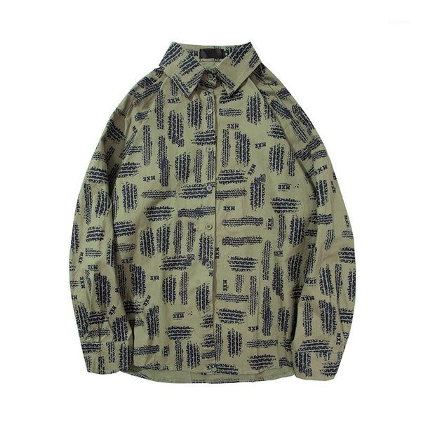 

mens yellow green dress printed shirt letter plus size men long sleeve mens large size casual shirts cotton dress ii50cs1, White;black