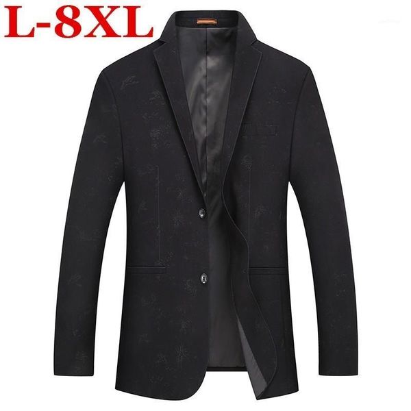 

plus size 8xl 7xl arrival luxury men blazer new spring fashion brand fit men suit terno masculino blazers1, White;black
