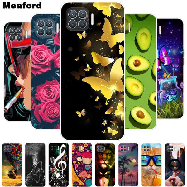 

sewqsilicone soft oppo case reno 4 lite 6.43 tpu covervtrvgt