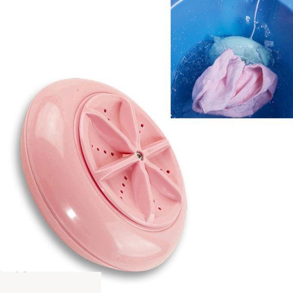 

macaroon portable mini turbine washing machine ultrasonic washer