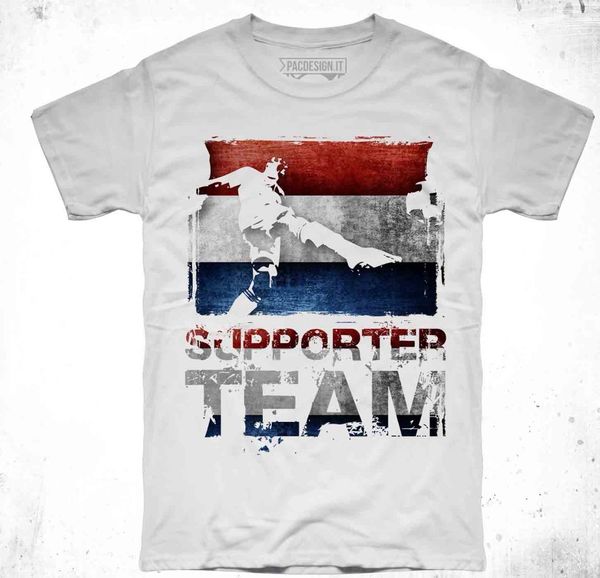 

лето с коротким рукавом плюс размер печати men t shirt лето поддержка olanda mondiali europei tee shirt printing спорта толстовка с капюшоно
