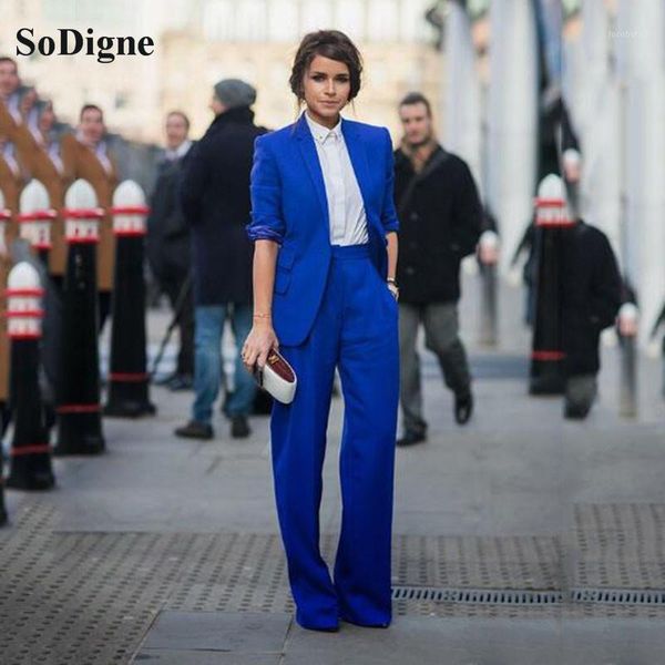 

women's two piece pants sodigne 2 pieces pant suit women formal white female office slim ladies interview suits one button and blazer s