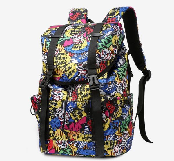 

backpacks mens womens bags back packs arrival wholesale student school bag man travel bags graffiti