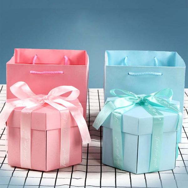 

diy p box surprise party love gift box birthday scrapbook gift #2o15