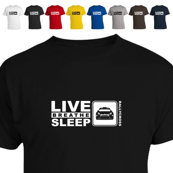 

brand fashion pure round collar rallycross lover gift eat live breathe sleep rallycross custom sport hooded sweatshirt hoodie t shirt