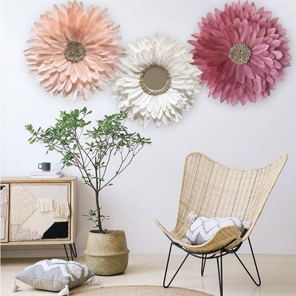 

1pcs/lot)handmade customized shell&feather hanging crafts natural shell beach wedding decor sofa background