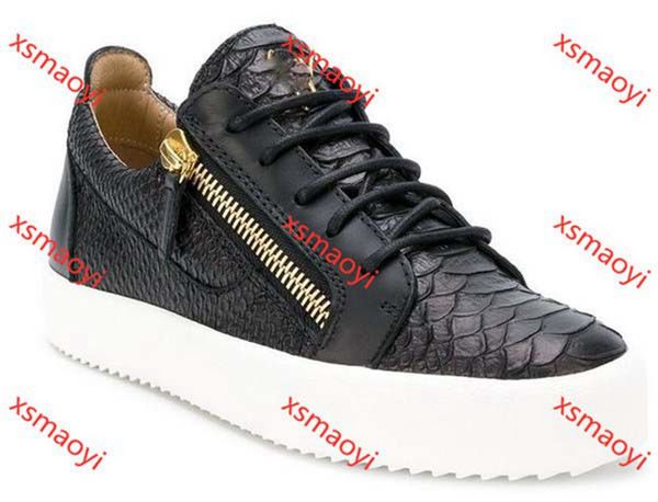 

red bottom for men women leather sneakers party shoes mens sneakers low cut spikes flats shoes, Black