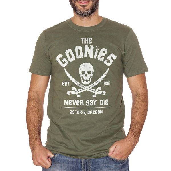 

cuc t-shirt the goonies never say die 80 years 80 movie cult classic sport hooded sweatshirt hoodie