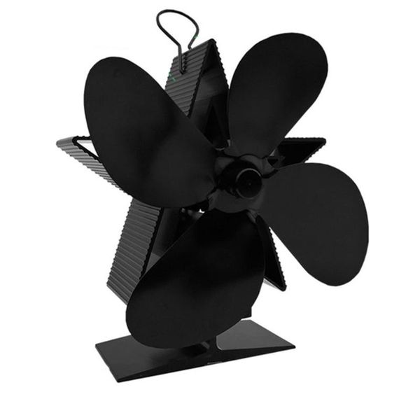 

electric fans 4-blade stove fan eco friendly heated fireplace for wood burning ecological heat powered five star shape