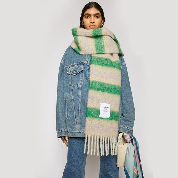 

scarves 2021 acne fashion women soild dot printing button soft wrap casual warm shawls, Blue;gray