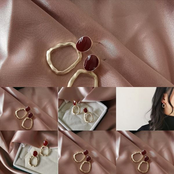 

gsn hiphop women heart multi crystal earrings earrings party rhinestone statement earring for women hyperbole 925 earrings brincos, Golden