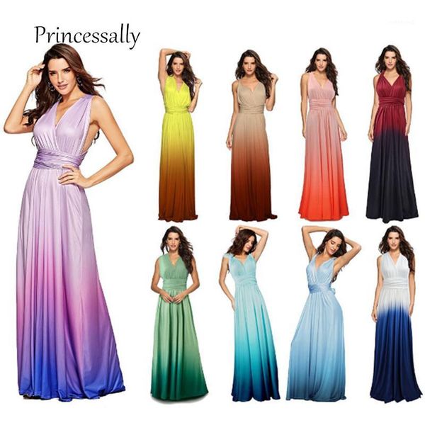 

2019 new evening dress vestido de festa backless convertible simple jersey floor length formal party dress prom gowns1, White;black