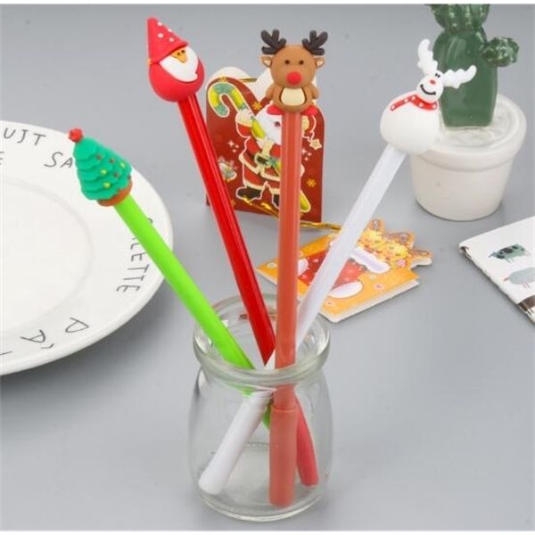

cute cartoon christmas series neutral pen 0.5mm black creative students gifts office stationery