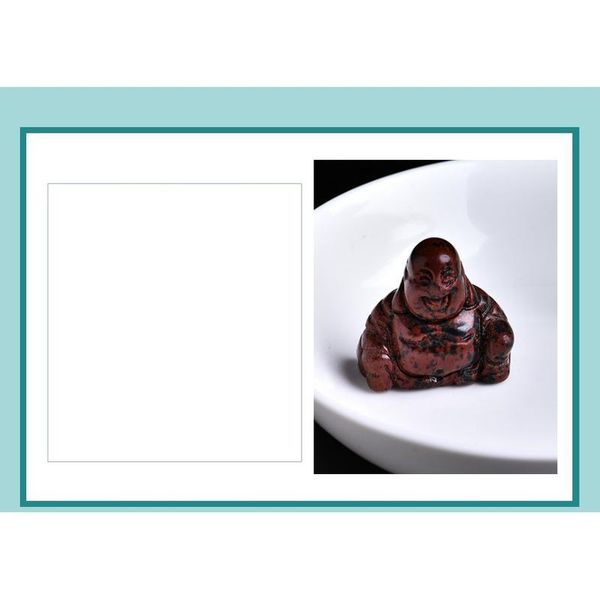 

1pc buddhist buddha maitreya buddha sculpture hand carved buddha statue religious home decoration art collection qylzav, Black