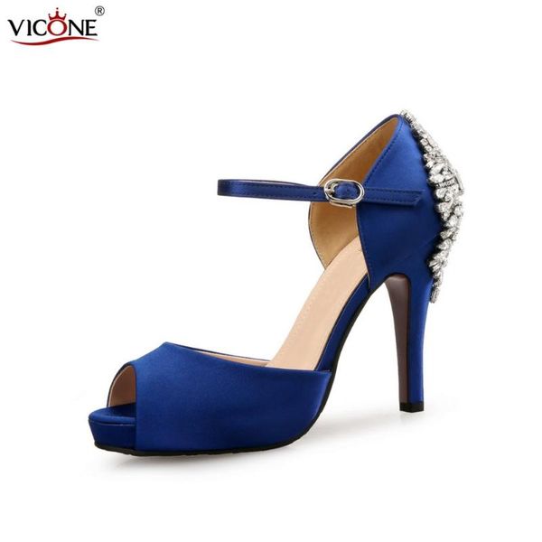 

vicone women crystal s stiletto heels v10118, Black