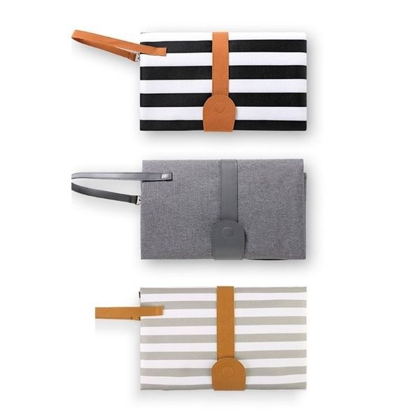 

travel waterproof diaper changing mat portable newborn baby nappy changing pad station 201117