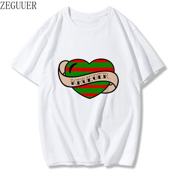 

freddy krueger jason harajuku halloween print fashion wind cotton round neck men's casual clothes hoodie designers t shirts sweatshirt