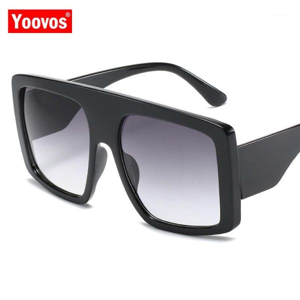 

Yoovos 2020 Women Sunglasses Oversized Sunglasses Women Retro Glasses Brand Design Eyeglasses Square Luxury Gafas De Mujer1, White;black