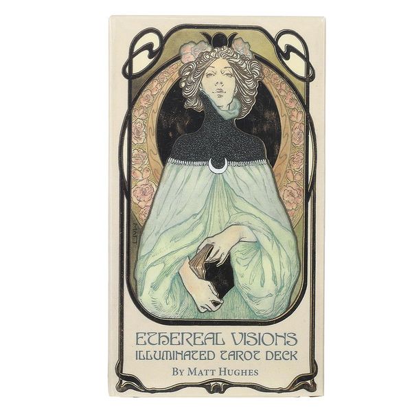 

oracle tethereal visions illuminated tarot card board deck games palying cards for party game oracle tethereal yxlxkk dh_niceshop