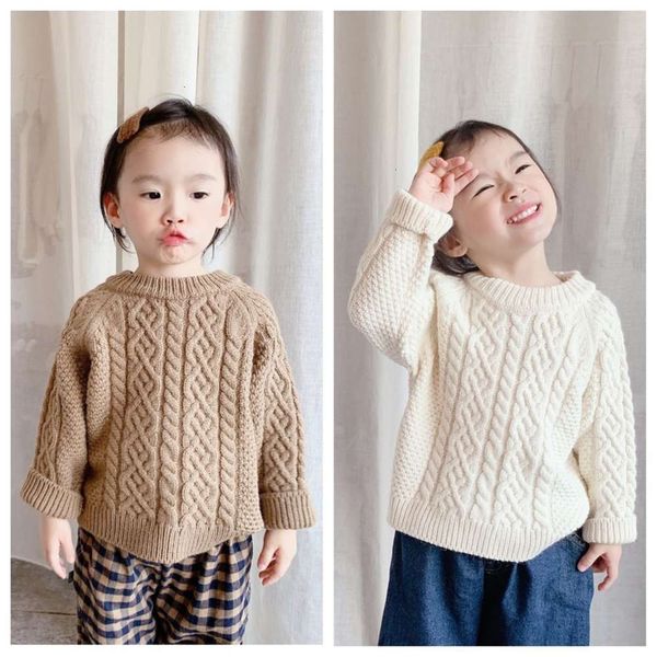 

girls' 2020 and winter new children's korean thickened autumn sweater 20792, Blue