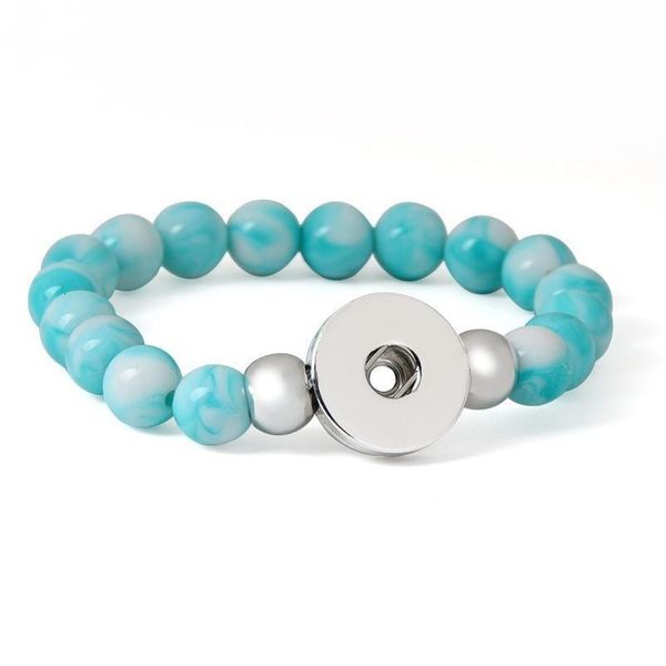 

10colors 18mm metal snap button colorful stone bracelet carter love bangle wrist watches for women one directio bbydqb, Golden;silver