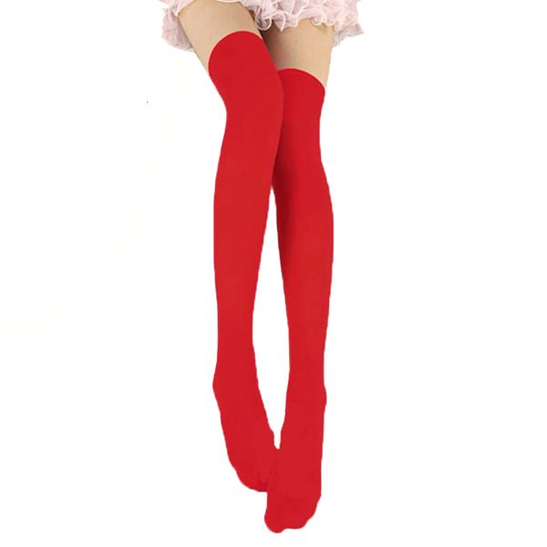 

women fashion over knee stockings temptation stretch stocking warm medias overknee veet calze, Black;white