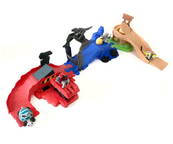 

truck toy car dinotrux scene series dinosaur models present mini toys of children