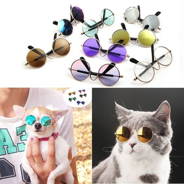 

fashion sunglasses little dog eye-wear ps props accessories supplies for pet products cat glasses