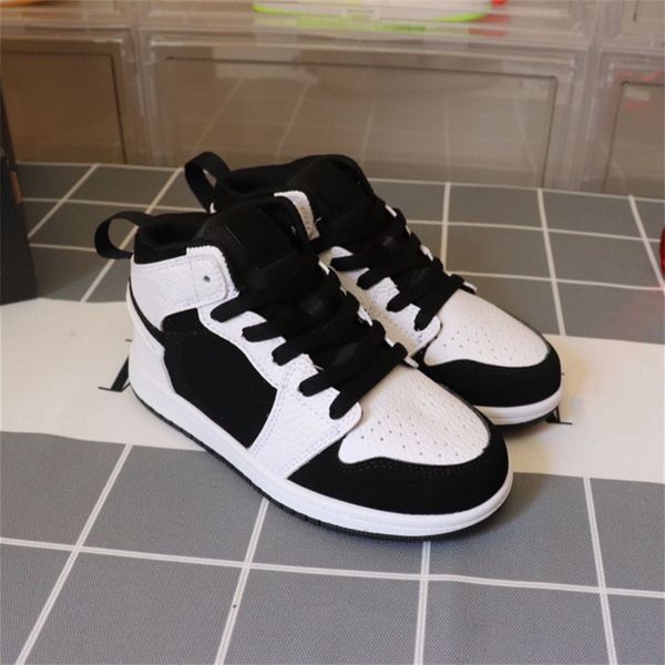 

little kids 1 basketball shoes wolf grey blue black white gold concords boys girls sports sneakers tennis size 2635