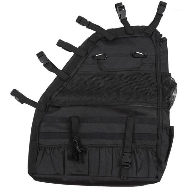 

roll bar storage bag cage for 2007~2020 wrangler jk rubicon 4-door with multi-pockets & organizers & cargo bag saddlebag to1