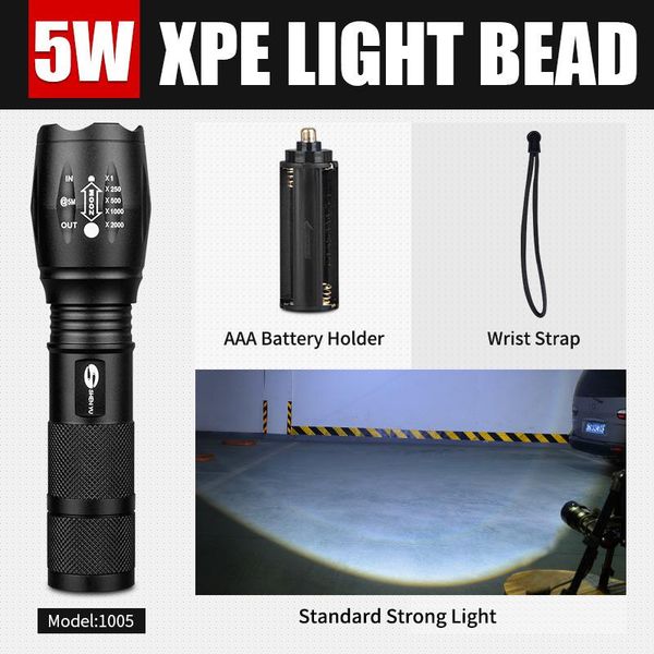 

shenyu led фонарик 18650 факел водонепроницаемый фонарик cree xml t6 600 люмена масштабируемый мини портативный свет bbylav alice_bag