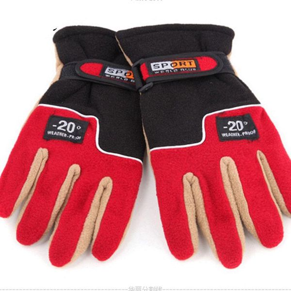 

мужчины и женщины открытый зимний флис велосипедный ветрозащитный полный палец перчатки мужчины и удобное новое поступление весна wmtujp ots