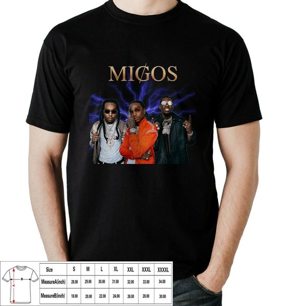 

migos hip hop рэпер черно-белая печать men hoodie дизайнеров футболки толстовка