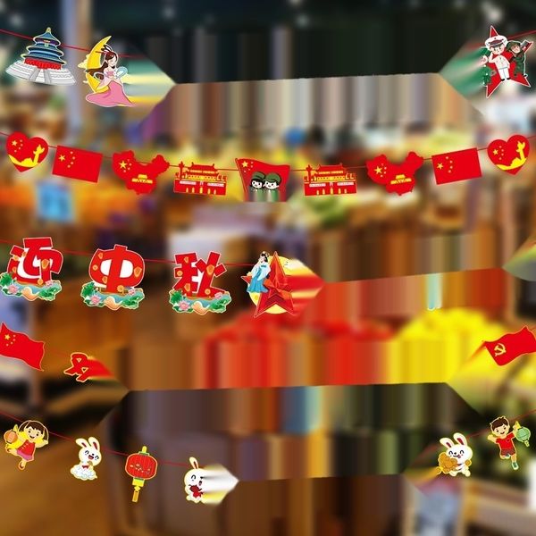 

o4tas национального супермаркет магазин висит середину осени нового прицепные тянуть флаг творческого украшение торгового флаг торгового дня