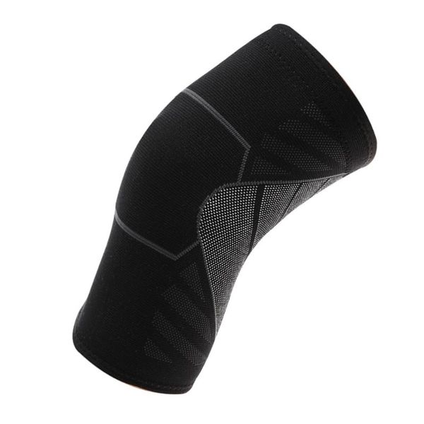 

elbow & knee pads 1pc breathable fashion sports kneecap soft durable, Black;gray