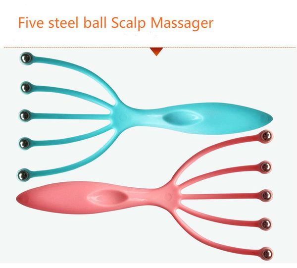 

2020 fashion new steel ball head massage relax five head massager dnhfvc